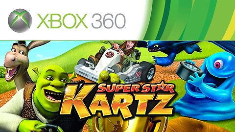 DREAMWORKS SUPER STAR KARTZ (XBOX 360/PS3/Wii) - Gameplay do jogo! (PT-BR)