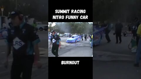 Summit Racing Nitro Funny Car Epic Burnout! #shorts