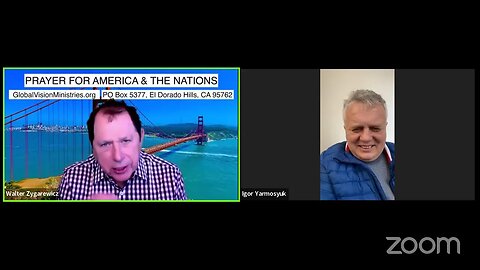 PRAYER FOR AMERICA, THE NATIONS & NEEDS with Walter Zygarewicz