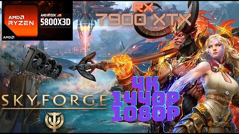 SkyForge em 2023 RX7900XTX+5800x3D, Um Jogo que ainda da um Caldo !