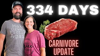 334 Days Carnivore/ AMA Live Stream