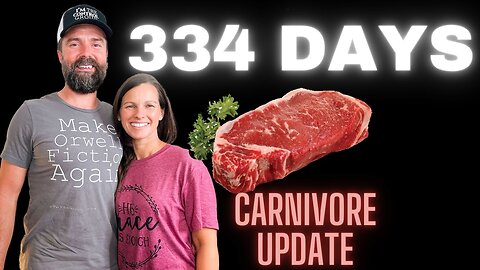 334 Days Carnivore/ AMA Live Stream