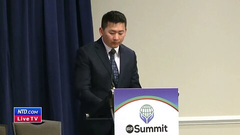 IRF Summit 2023: Simon Zhang Speaks about Persecution of Falun Gong and Mother's Death