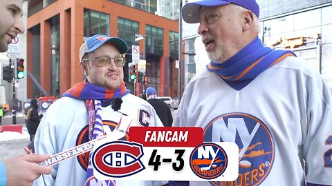 ISLES FANS SWARM THE BELL CENTRE ! | MTL 4-3 NYI (OT)