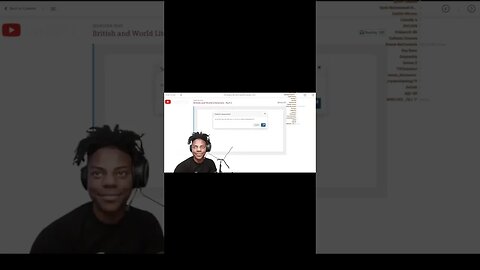 IShowSpeed's chat "helps" him with his school test #shorts #ishowspeed