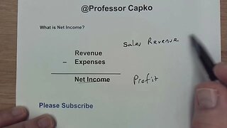 What is Net Income?