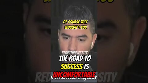 The Road To Success Is Uncomfortable @MichaelSartain