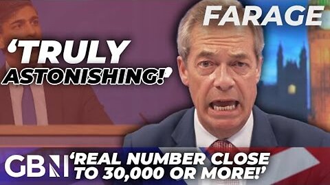 Nigel Farage 'ASTONISHED' as Home Office LOSES asylum seekers: 'Real number is 30,000 or MORE!'
