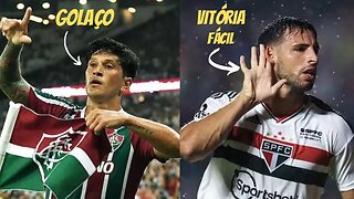 GOLAÇO do CANO!!! Português reage aos clássicos FLUMINENSE 2x0 VASCO e SÂO PAULO 3x1 SANTOS!!!