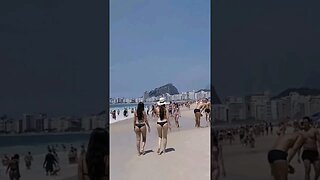 🇧🇷 Copacabana Beach, Rio de Janeiro #shorts