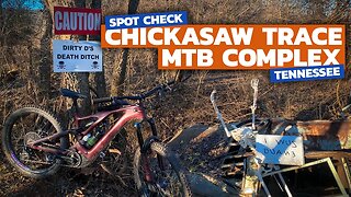 Chickasaw Trace Mountain Bike Trails - Ride Along #ebike #emtb #mtb