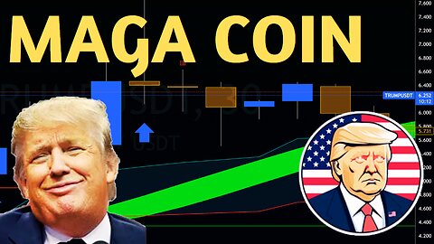 $MAGA $BITCOIN $TRUMP Maga Coin (100X? crypto 2024 bull run analysis)
