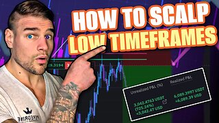 HOW TO SCALP LOW TIMEFRAMES (MOST PROFITABLE 1min Scalping Strategy)