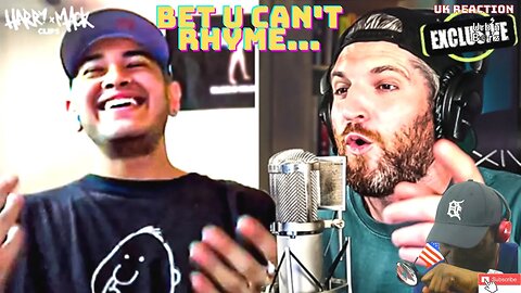 Urb’n Barz reacts to Harry Mack - I Bet You Can’t Rhyme These Words | EXCLUSIVE Omegle Bars