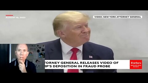 Corrupt AG of New York Letitia James releases the video testimony of Trump from august 2022