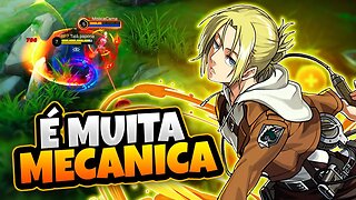 ELA É A MAIS COMPLICADA DO JOGO! VOCÊ NUNCA ME VIU JOGAR COM ELA | MOBILE LEGENDS