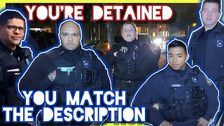 "YOU'RE DETAINED" FOR NO CRIME | "I DON'T ANSWER QUESTIONS"