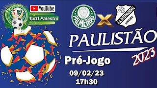 Pré-Jogo Palmeiras x Inter de Limeira: veja onde assistir, escalações, desfalques e arbitragem