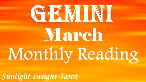 Gemini *They Have A Very Loyal Heart It all Comes To Light Relieving Your Worries* March 2023