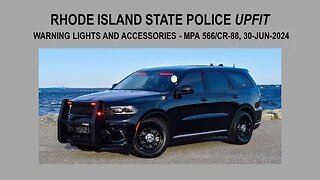 Rhode Island State Police, Unmarked Dodge Durango UPFIT COSTS