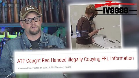 ATF CAUGHT RED HANDED Illegally Copying FFL Information!