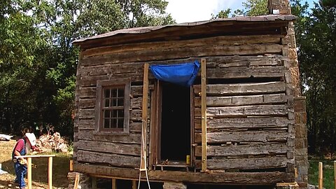 James Thomas Gilliam Log Cabin (Pt 1)