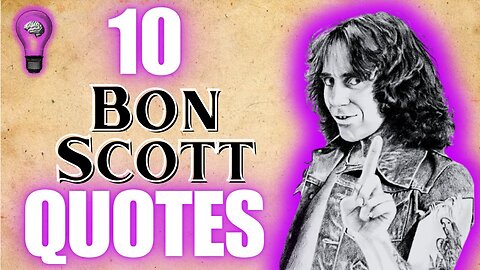 Let There Be Quotes: 10 Tongue-in-Cheek Bon Scott Witty Gems to High Voltage Your AC/DC Fandom! ⚡