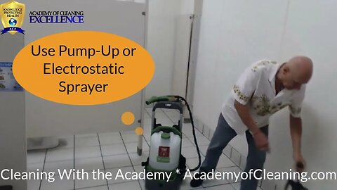 Cleaning Hacks *Disinfectant Application on Floors * Cleaning With the Academy