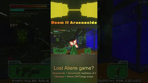 Doom II Aracnocide + Xenomorph madness v3 + Aliens CM/Trilogy music + Obsidian #shorts