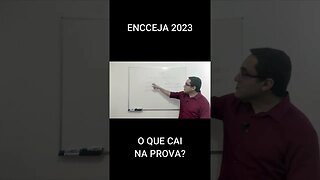 O QUE CAI NA PROVA DO ENCCEJA? - #shorts