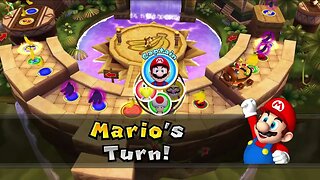 Mario Party 9 DK's Jungle Ruins - Mario Toad Koopa Wario