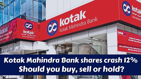 Kotak Mahindra Bank stock loss erodes Rs 4,281 crore from mutual funds | RBI | Share market News