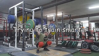 Weightlifting Training - Trying to train smarter