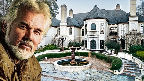 Kenny Rogers ABANDONED $15,000,000 MEGA MANSION With Power Still On - America's Party Home
