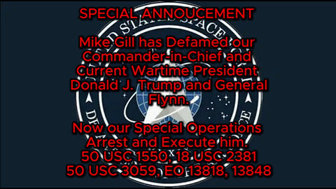 Trump Special Announcement - Arresting A Traitor To The United States