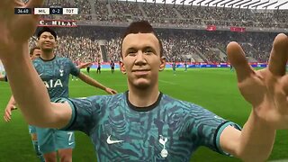 Fifa 23 - Milan X Tottenham - Narração em Português - 13/02/2023