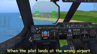 When the Pilot Keeps on Landing at the Wrong Airport | Turboprop Flight Simulator