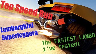 Lamborghini Gallardo SuperLeggera Top Speed Run // The FASTEST LAMBO I've tested yet / Assetto Corsa