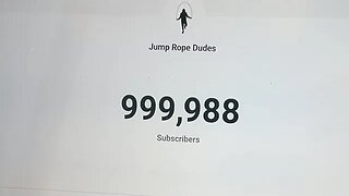 1M SUBSCRIBER COUNTDOWN