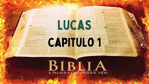 Bíblia Sagrada Lucas CAP 1