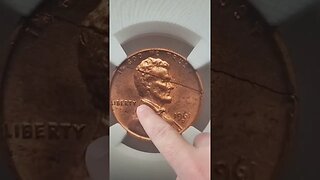 Cracked Penny is Valuable? #shorts #coin