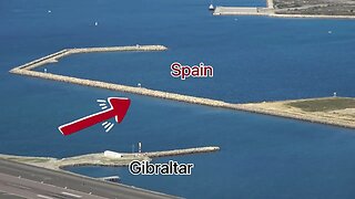 A very easy Spain/Gibraltar Border Explanation