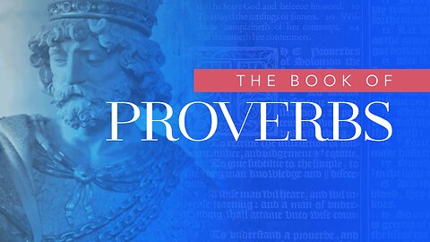 Sunday PM: Proverbs 5 - Xavier Ries
