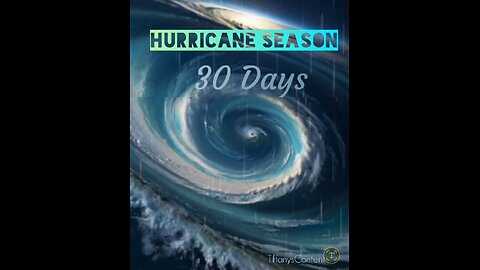 Tropical Cyclogenisis 🌀Season! Yes, Hurricane Season!