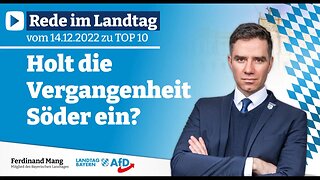 Holt die Vergangenheit Söder ein?