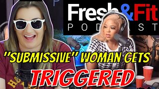 Submissive Woman Gets "Triggered"