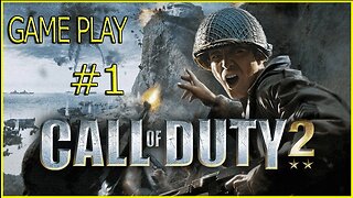 Call of Duty 2 Game play #1 pt-br