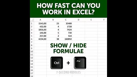 How to use Excel effectively and fast- Microsoft Excel