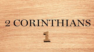 2 Corinthians - Chapter 1