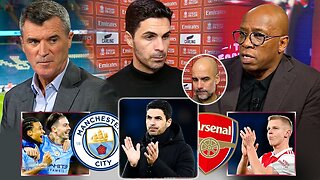 Man City vs Arsenal 1-0 Ian Wright & Roy Keane React Mikel Arteta FA Cup Exit - Post-Match Analysis